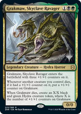 Grakmaw, Skyclave Ravager card from Promo Pack: Zendikar Rising