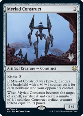 Myriad Construct card from Promo Pack: Zendikar Rising