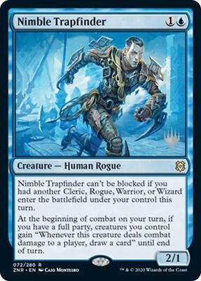 Nimble Trapfinder card from Promo Pack: Zendikar Rising