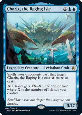 Charix, the Raging Isle card from Promo Pack: Zendikar Rising
