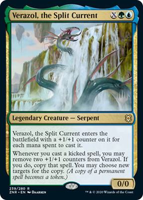 Verazol, the Split Current card from Promo Pack: Zendikar Rising