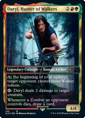 Daryl, Hunter of Walkers card from Secret Lair Drop Series