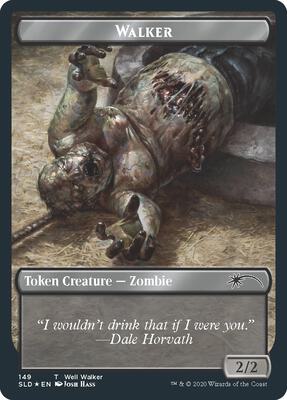 Walker (Well Walker // Blade Walker) Token card from Secret Lair Drop Series