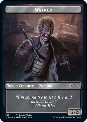 Walker (Blade Walker // Winslow) Double-sided Token card from Secret Lair Drop Series