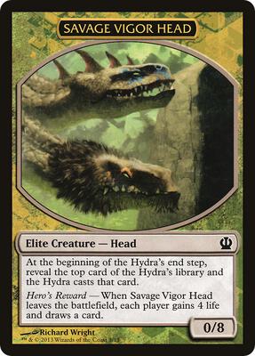 Savage Vigor Head card from Hero's Path Promos