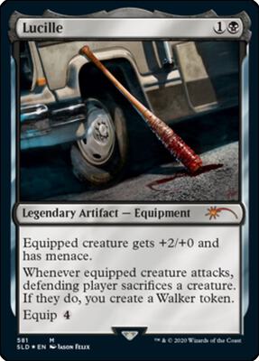 Lucille card from Secret Lair Drop Series