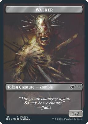 Walker (Winslow // Metal Head) Token card from Secret Lair Drop Series