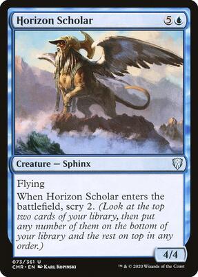 Horizon Scholar card from Commander Legends
