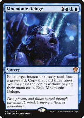 Mnemonic Deluge card from Commander Legends