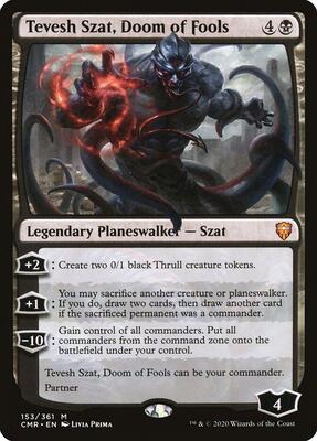 Tevesh Szat, Doom of Fools card from Commander Legends