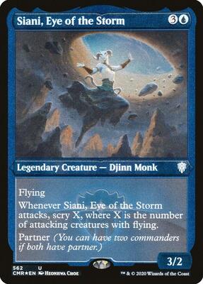 Siani, Eye of the Storm (Foil Etched) card from Commander Legends