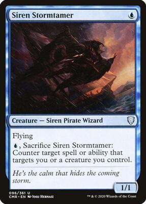 Siren Stormtamer card from Commander Legends