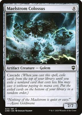 Maelstrom Colossus card from Commander Legends