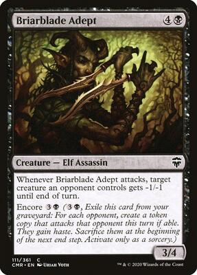 Briarblade Adept card from Commander Legends