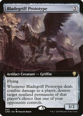 Bladegriff Prototype (Extended Art) card from Commander Legends