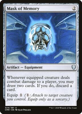 Mask of Memory card from Commander Legends
