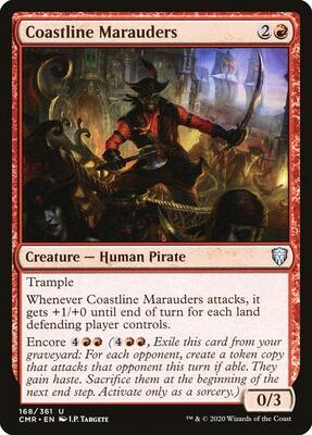 Coastline Marauders card from Commander Legends