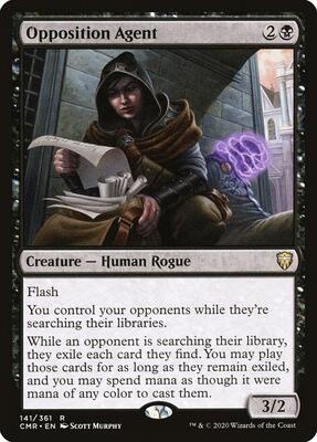 Opposition Agent card from Commander Legends