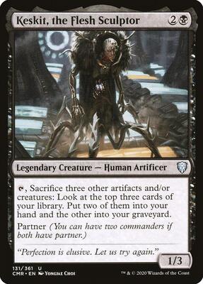 Keskit, the Flesh Sculptor card from Commander Legends