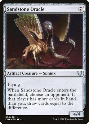 Sandstone Oracle card from Commander Legends