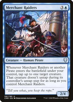 Merchant Raiders card from Commander Legends