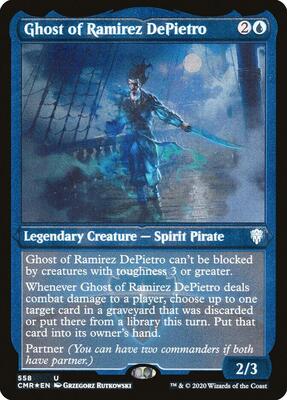 Ghost of Ramirez DePietro (Foil Etched) card from Commander Legends