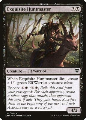 Exquisite Huntmaster card from Commander Legends