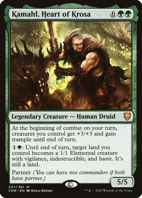 Kamahl, Heart of Krosa card from Commander Legends
