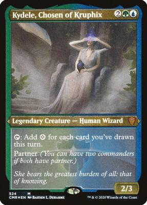 Kydele, Chosen of Kruphix (Foil Etched) card from Commander Legends