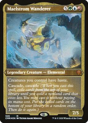 Maelstrom Wanderer (Foil Etched) card from Commander Legends