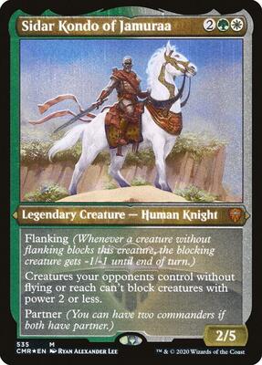Sidar Kondo of Jamuraa (Foil Etched) card from Commander Legends