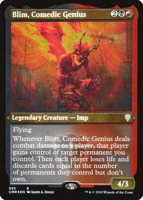 Blim, Comedic Genius (Foil Etched) card from Commander Legends