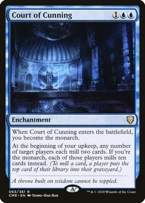 Court of Cunning card from Commander Legends