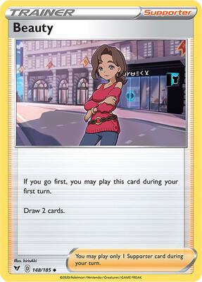 Beauty card from SWSH04: Vivid Voltage