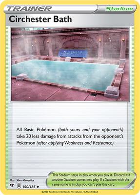 Circhester Bath card from SWSH04: Vivid Voltage