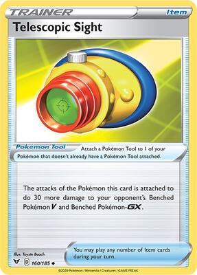 Telescopic Sight card from SWSH04: Vivid Voltage