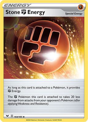 Stone Fighting Energy card from SWSH04: Vivid Voltage