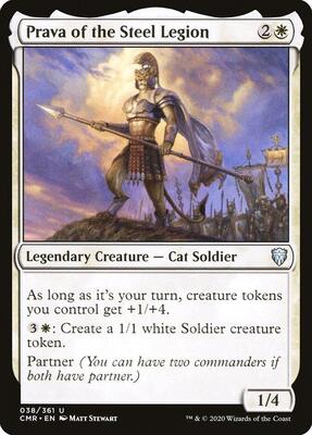 Prava of the Steel Legion card from Commander Legends