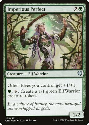 Imperious Perfect card from Commander Legends