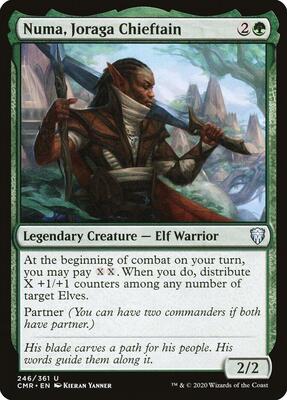 Numa, Joraga Chieftain card from Commander Legends