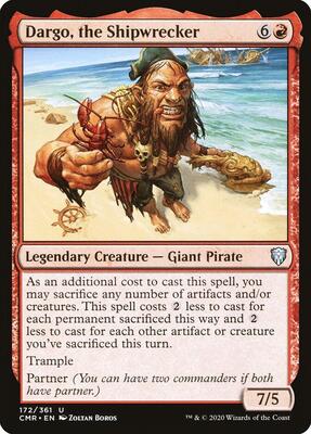 Dargo, the Shipwrecker card from Commander Legends
