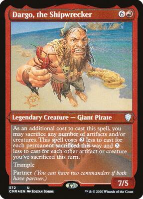 Dargo, the Shipwrecker (Foil Etched) card from Commander Legends