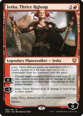 Jeska, Thrice Reborn card from Commander Legends