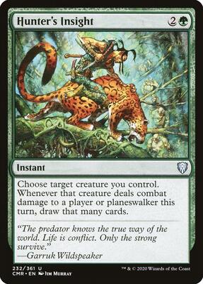 Hunter's Insight card from Commander Legends