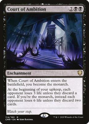 Court of Ambition card from Commander Legends