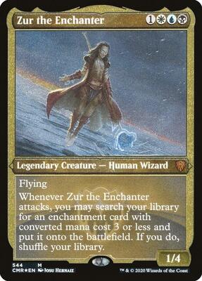 Zur the Enchanter (Foil Etched) card from Commander Legends