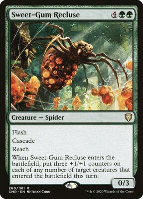 Sweet-Gum Recluse card from Commander Legends