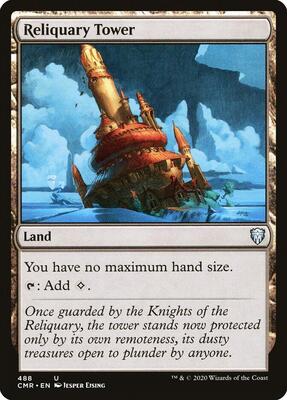 Reliquary Tower card from Commander Legends