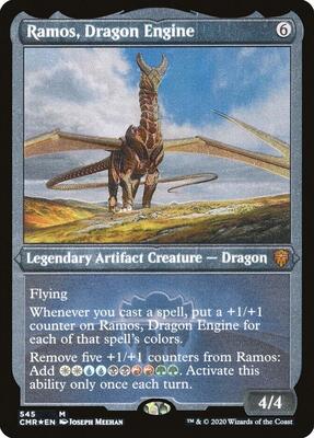 Ramos, Dragon Engine (Foil Etched) card from Commander Legends