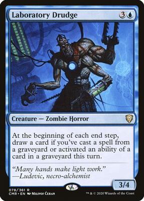 Laboratory Drudge card from Commander Legends